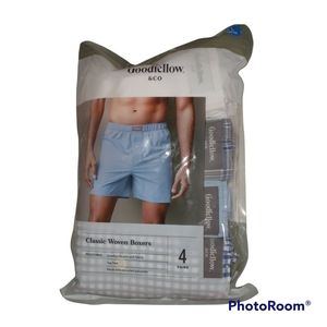 Goodfellow boxers. Large.  4 count.  #305